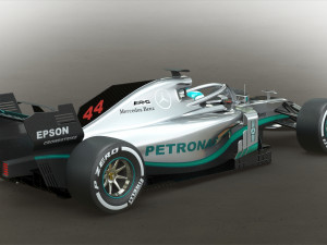 Mercedes f1 3D 모델