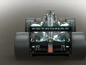 Mercedes f1 3D Model