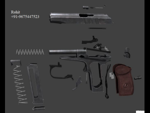 pistol 3Dモデル