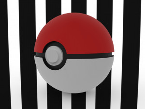 pokimon ball 3D Model