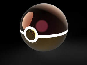 पोकेमॉन बॉल 3D मॉडल