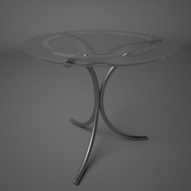 round table 3D 模型 .c4d .max .obj .3ds .fbx .stl .blend 