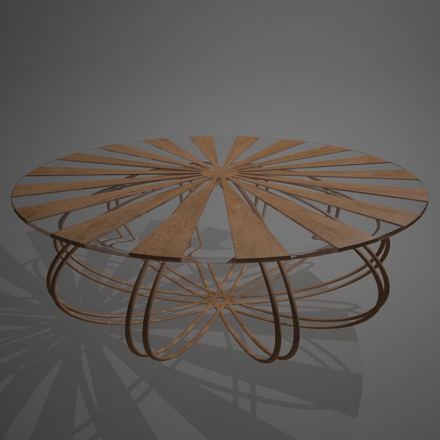coffee table 3D Модель .c4d .max .obj .3ds .fbx .stl .blend