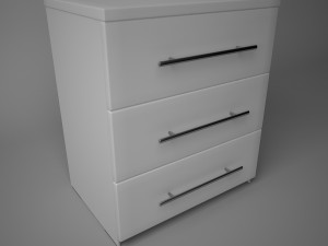 chest of drawers 3Dモデル