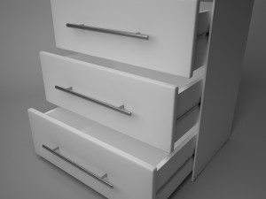 chest of drawers Modelo 3D