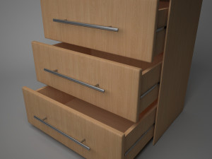 chest of drawers Modelo 3D
