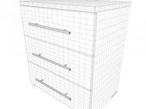 chest of drawers Modelo 3D