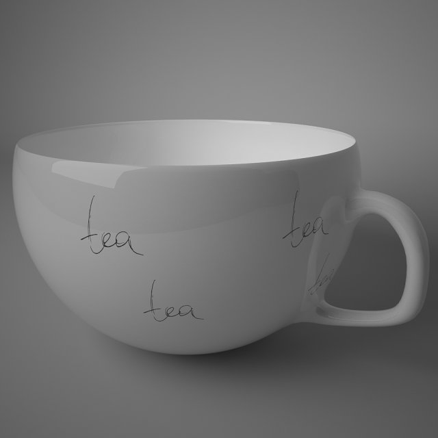 cup 3D Модель .c4d .max .obj .3ds .fbx .stl .blend