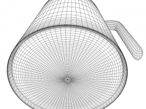 red mug Model 3D