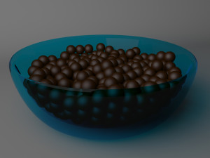 bowl of caramel Modèle 3D