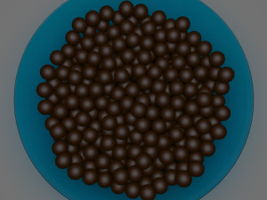 bowl of caramel Modelo 3D