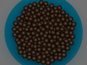 bowl of caramel 3D Model