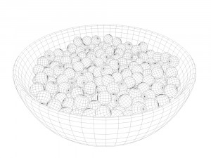 bowl of caramel Modelo 3D
