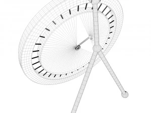 rel&oacute;gio de mesa Modelo 3D