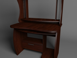 computer desk Modelo 3D