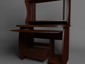 computer desk 3D Model