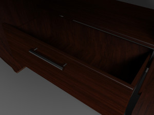 computer desk 3D Model