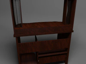 computer desk 3D Model