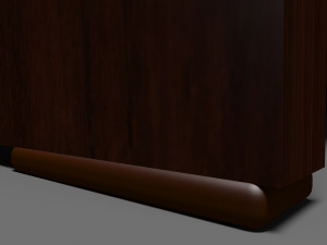 computer desk 3D Model