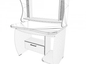 computer desk 3D Model