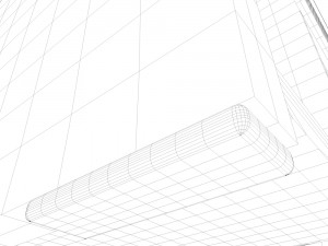 computer desk 3D Model