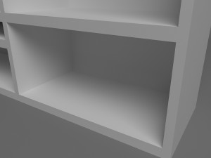 wall for a living room 3D Model