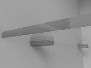 wall for a living room 3D Model