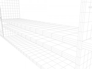 wall for a living room 3D Model