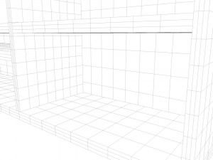 wall for a living room 3D Model