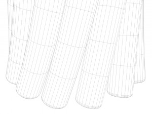 glass vase 3D 模型