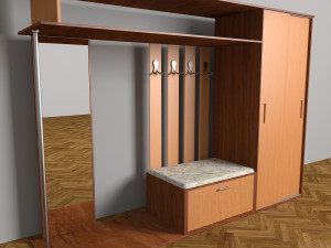 hallway 3D Model