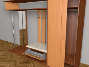 hallway 3D Model