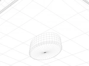 glass coffee table 3D Model