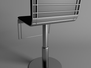 bar chair 3D 模型