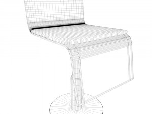 bar chair 3D 模型