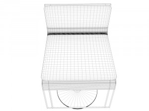 bar chair 3D 模型