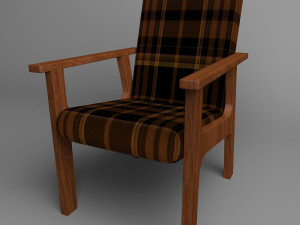 armchair 3Dモデル