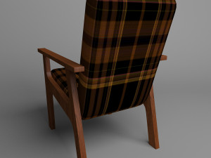 armchair 3Dモデル