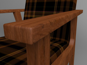 armchair 3Dモデル