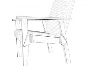 armchair 3Dモデル