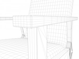 armchair 3Dモデル
