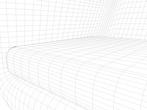 armchair on the leg Model 3D