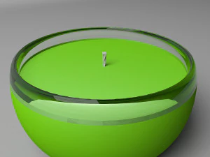 aroma candles 3D Model
