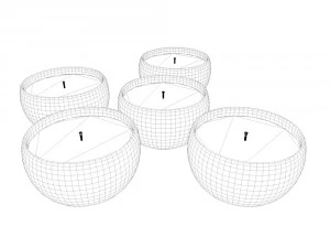 aroma candles 3D Model