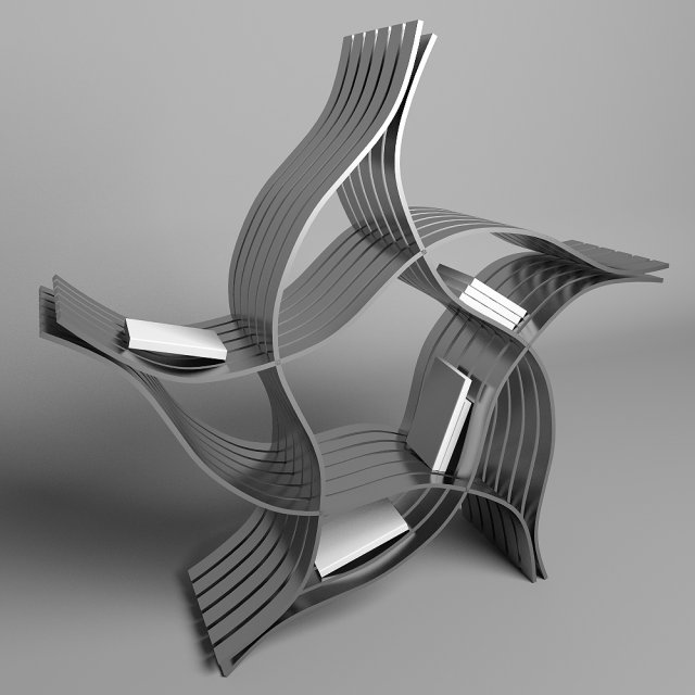 metal stillage Model 3D .c4d .max .obj .3ds .fbx .stl .blend