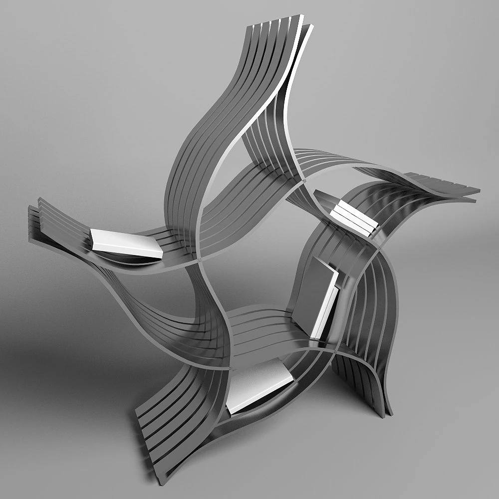 metal stillage 3D Model .c4d .max .obj .3ds .fbx .stl .blend 