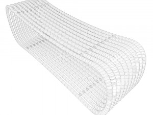 metal table 3D Model