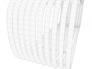 metal table 3D Model