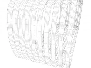 metal table 3D Model