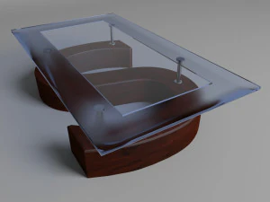커피 테이블 3D 모델